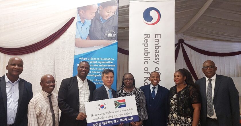 GENEROUS DONATION: Korean Embassy donates Coding and Robotics kits to Limpopo schools