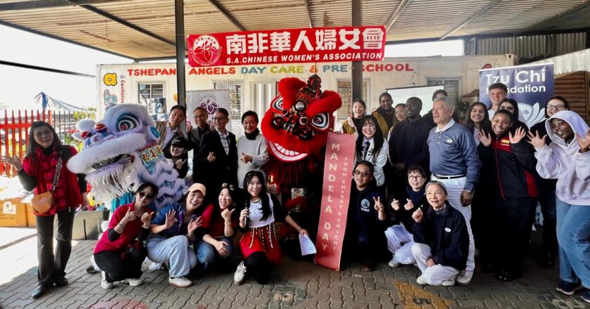 Taiwanese community in South Africa spreads care on Mandela Day 