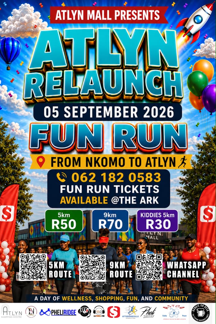 ADVERTORIAL: FUN RUN EVENT AT ATTERIDGEVILLE, PRETORIA