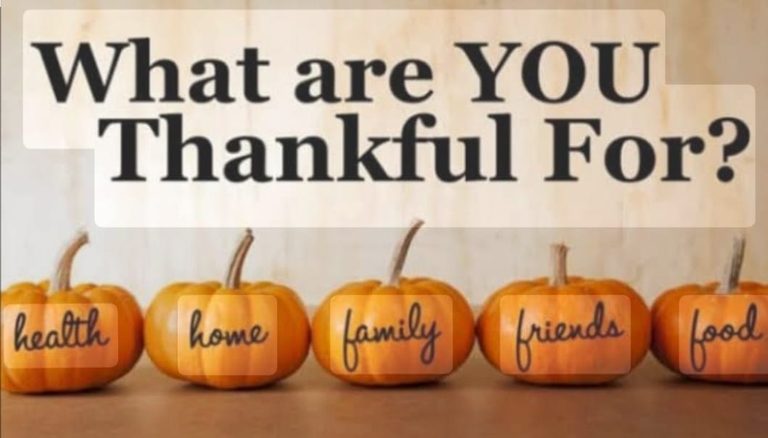 Word of the Week: THANKSGIVING