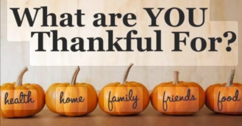Word of the Week: THANKSGIVING
